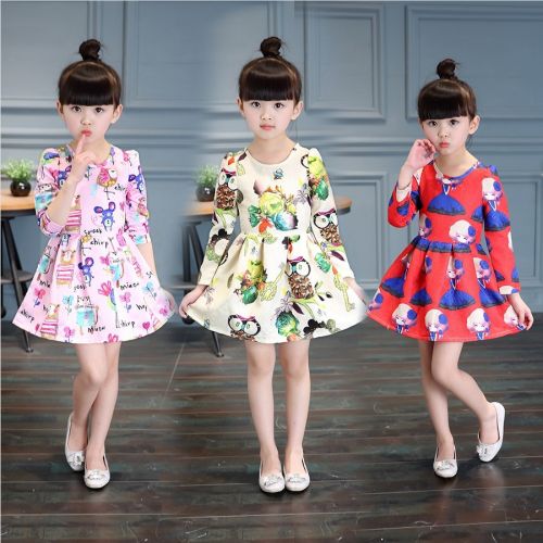 Robes pour fille en Toile de coton - Ref 2047729