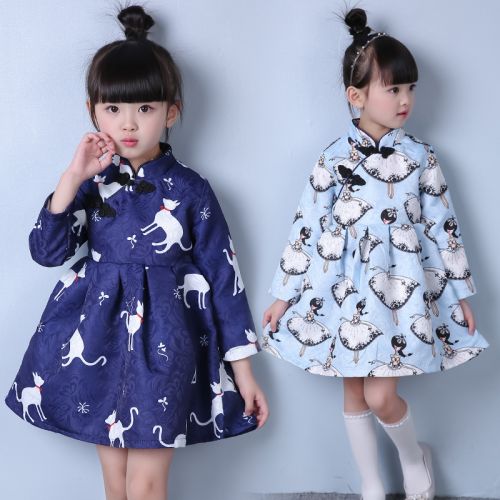 Robes pour fille en Toile de coton - Ref 2047739