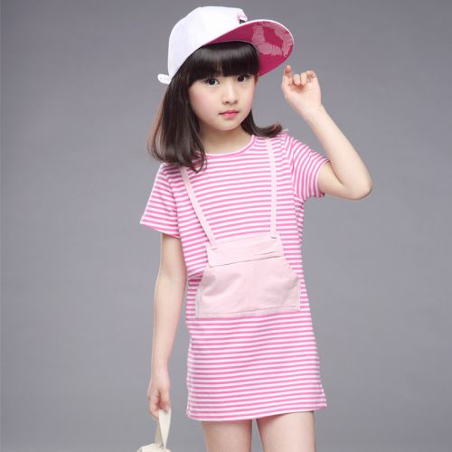 Robes pour fille CWL.COM.CN coton coloré - Ref 2047751