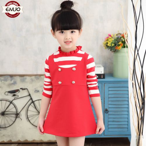 Robes pour fille en Toile de coton - Ref 2047838