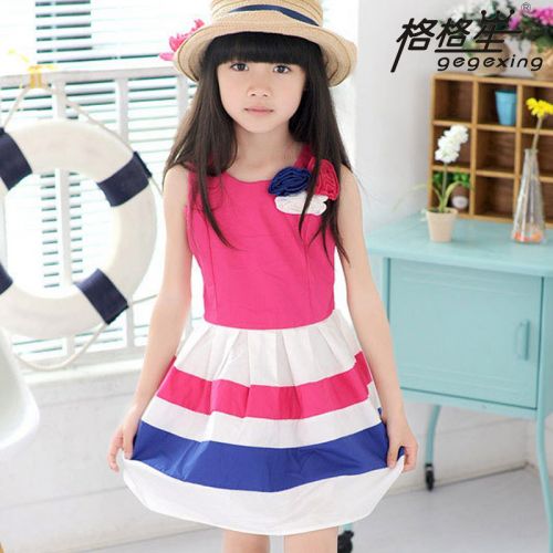 Robes pour fille en Toile de coton - Ref 2047858