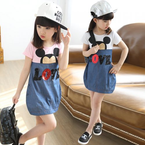 Robes pour fille en toile - Ref 2047917