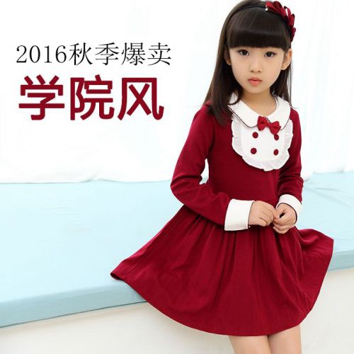 Robes pour fille en Toile de coton - Ref 2048336