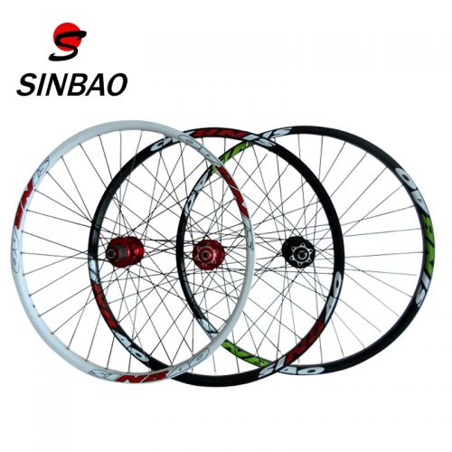 Roues de vélo Mountain Bike SINBAO 26 pouces - Ref 2360632