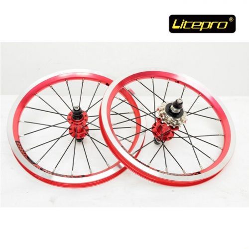 Roues de vélo LITEPRO 14 pouces - Ref 2360674