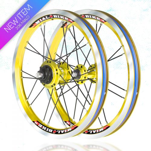 Roues de vélo MIALO 14 pouces - Ref 2361738