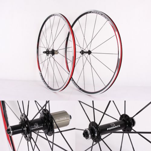 Roues de vélo cyclisme sur route FOXRACE - Ref 2362364