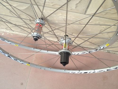 Roues de vélo cyclisme sur route NAVIC - Ref 2362381