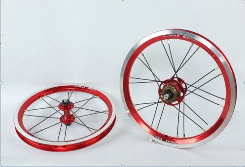 Roues de vélo 14 pouces - Ref 2363520