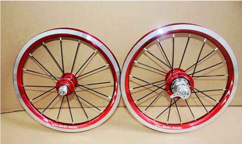 Roues de vélo LDCNC 14 pouces - Ref 2366113