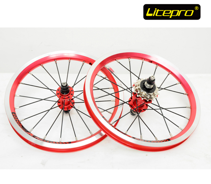 Roues de vélo 14 pouces - Ref 2367092