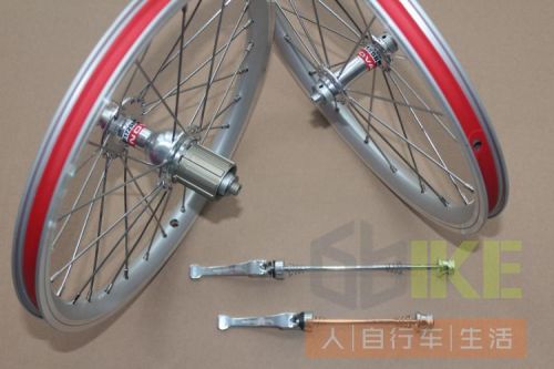 Roues de vélo NOVATEC 16 pouces - Ref 2367110