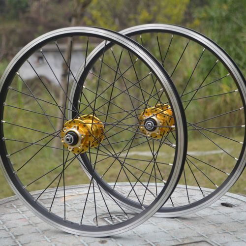 Roues de vélo Mountain Bike PODAY 20 pouces - Ref 2371152