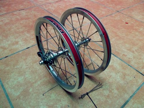Roues de vélo LITEPRO 14 pouces - Ref 2372169