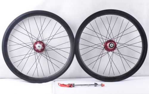 Roues de vélo cyclisme sur route HULDA 20 pouces - Ref 2373068