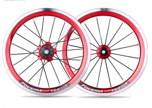 Roues de vélo 14 pouces - Ref 2373487