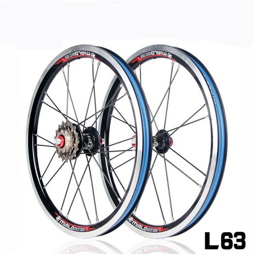 Roues de vélo MIALO 16 pouces - Ref 2374481