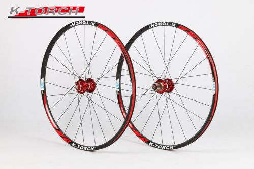 Roues de vélo Mountain Bike K-TORCH 26 pouces - Ref 2375130