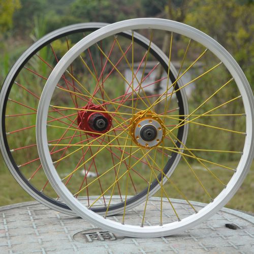 Roues de vélo Mountain Bike PODAY 20 pouces - Ref 2378230