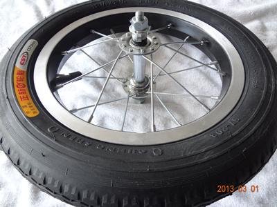 Roues de vélo 12 pouces - Ref 2378412