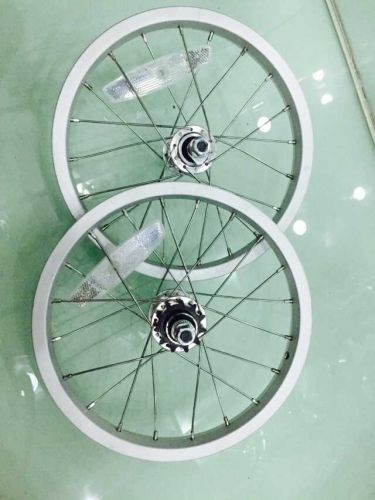 Roues de vélo 412 14 pouces - Ref 2379393