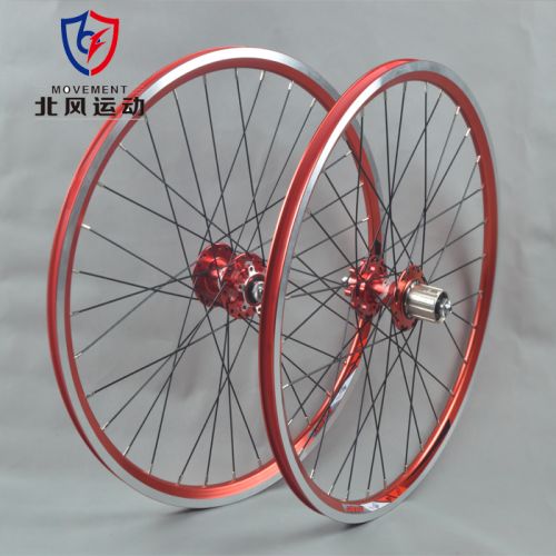 Roues de vélo cyclisme sur route 20 pouces - Ref 2381606