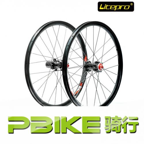 Roues de vélo LITEPRO 20 pouces - Ref 2384248