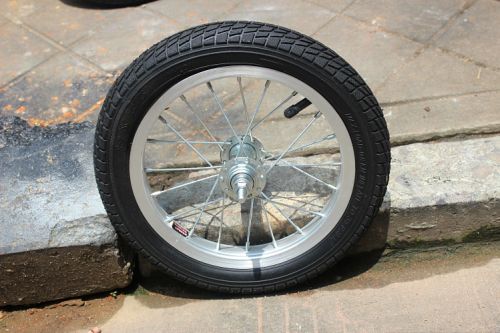 Roues de vélo 14 pouces - Ref 2384284