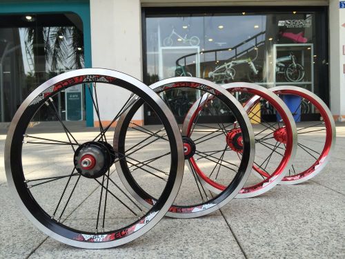 Roues de vélo 14 pouces - Ref 2384318