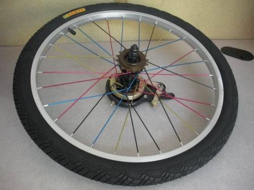 Roues de vélo Mountain Bike 20 pouces - Ref 2384467