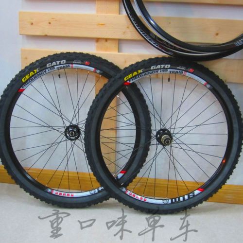 Roues de vélo Mountain Bike SHIMANO 26 pouces - Ref 2384529