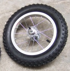 Roues de vélo 12 pouces - Ref 2384564