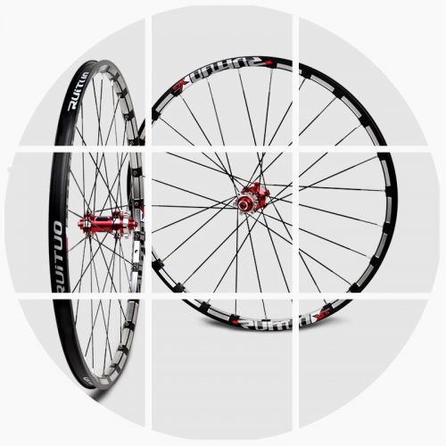 Roues de vélo Mountain Bike RUITUORTW 26 pouces - Ref 2384632