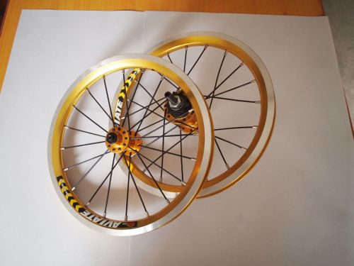 Roues de vélo 14 pouces - Ref 2384665