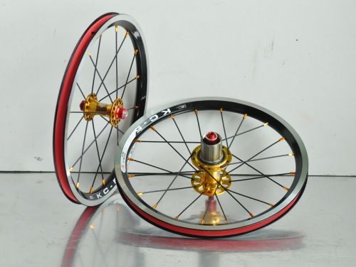 Roues de vélo DAHON 16 pouces - Ref 2385205