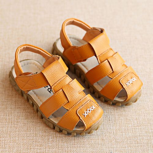 Sandales enfants en PU Baotou pour été - Ref 1050816