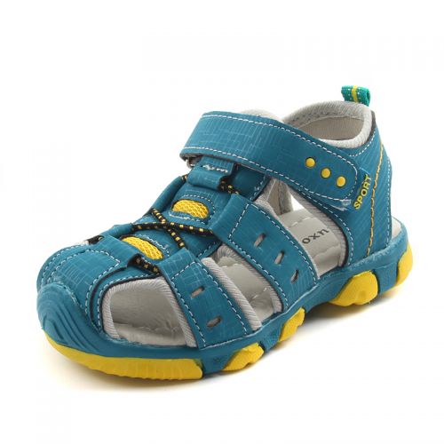 Sandales enfants en Cuir spatial Baotou pour été - semelle caoutchouc Ref 1050876