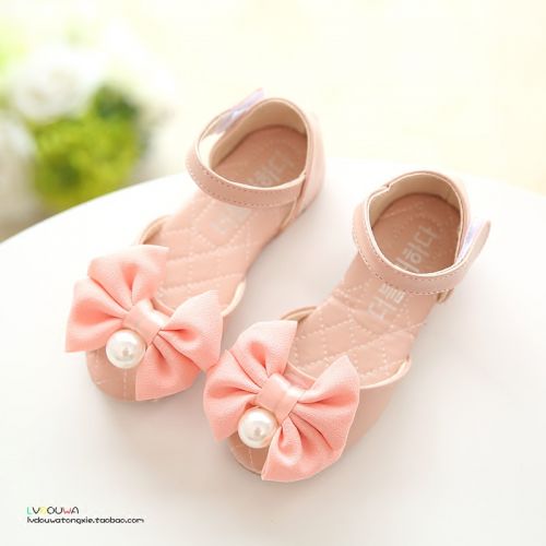 Sandales enfants en PU coutures cuir pour été - Ref 1051140