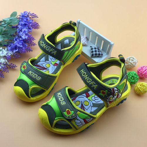 Sandales enfants en PU Baotou pour été - semelle caoutchouc Wear Ref 1051159