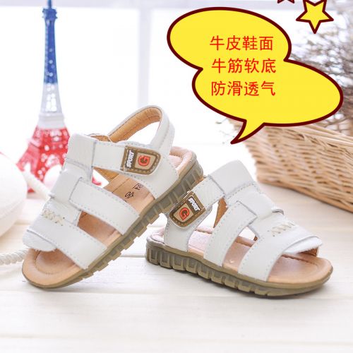 Sandales enfants en cuir Baotou pour été - Ref 1051254
