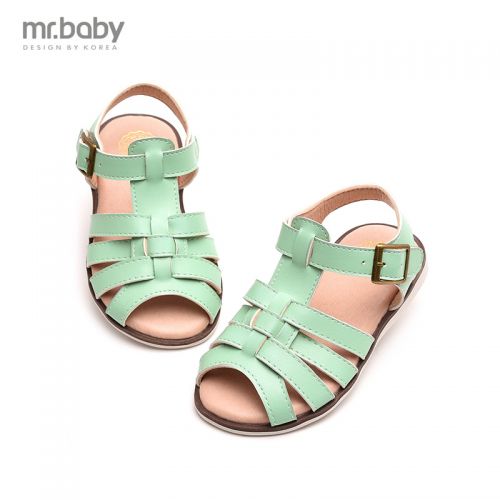 Sandales enfants en PU MRBABY pour été - semelle caoutchouc antidérapant Ref 1051410