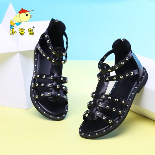 Sandales enfants en PU rivet pour été - semelle caoutchouc naturel Ref 1051433
