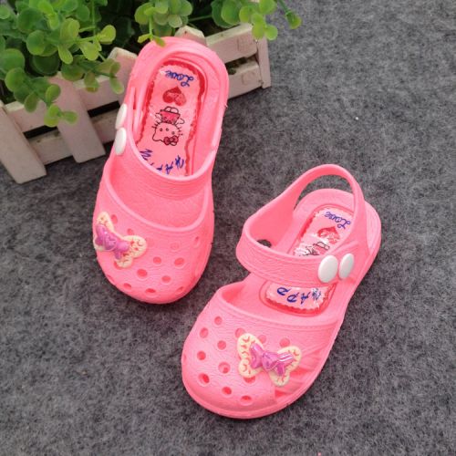 Sandales enfants Baotou creux pour été - semelle plastique Ref 1051639