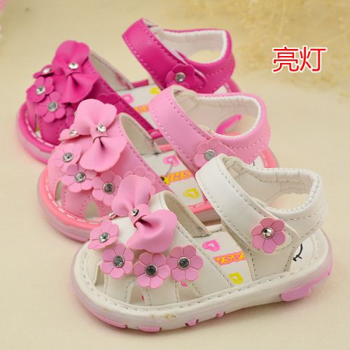 Sandales enfants en PU Baotou pour été - semelle caoutchouc Ref 1051680