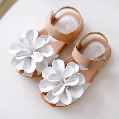 Sandales enfants en Cuir spatial Baotou coutures cuir pour été - Ref 1051779