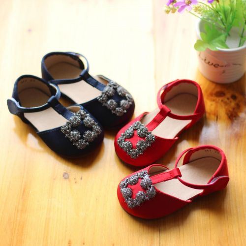 Sandales enfants en satin - Ref 1051797