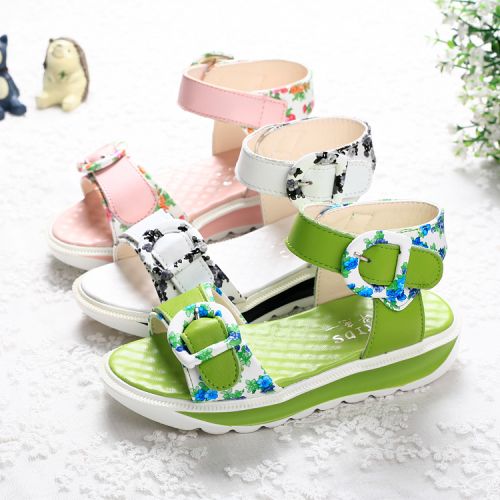 Sandales enfants en cuir pour été - Ref 1051901
