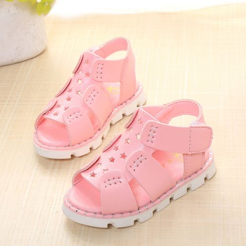 Sandales enfants en PU coutures cuir pour été - semelle caoutchouc Ref 1052003