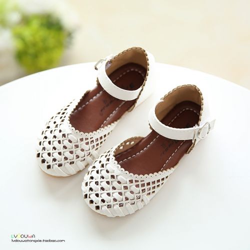 Sandales enfants en PU Baotou coutures cuir pour été - Ref 1052041