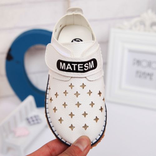 Sandales enfants en Cuir spatial Baotou creux pour été - Ref 1052063
